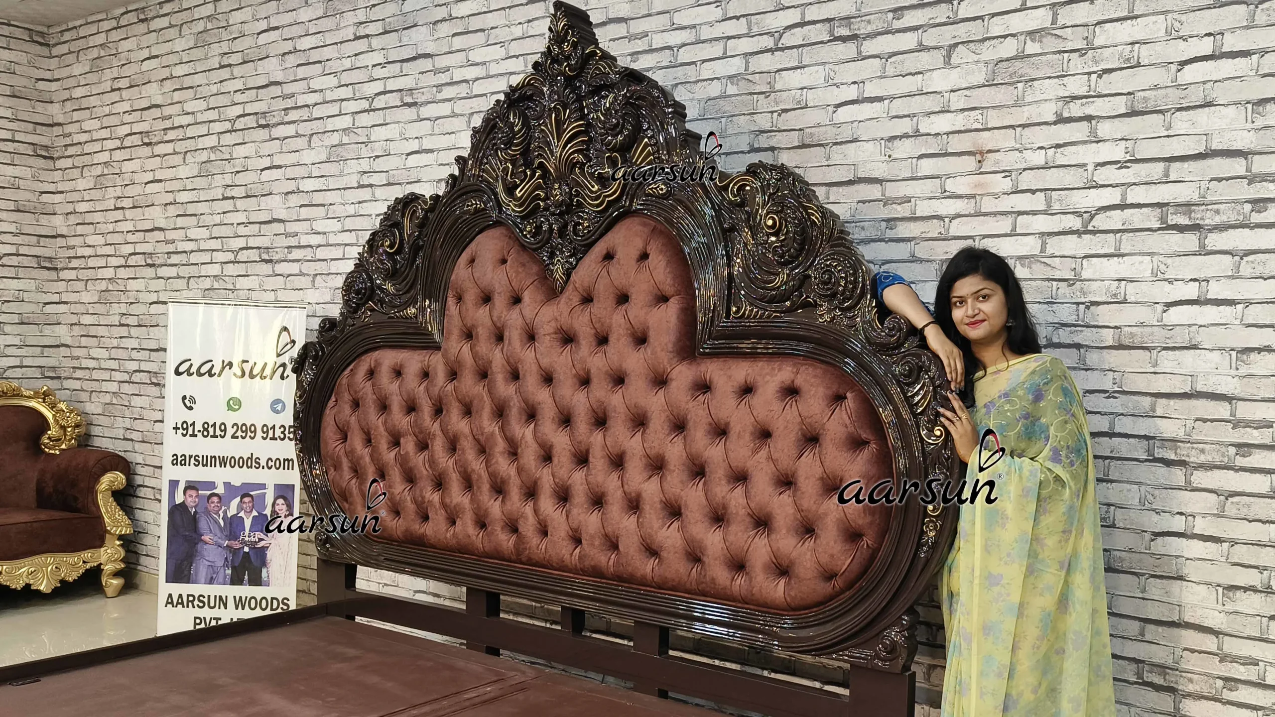 AI Inspired Bed Design Grand Super Deluxe Bed Design view 4