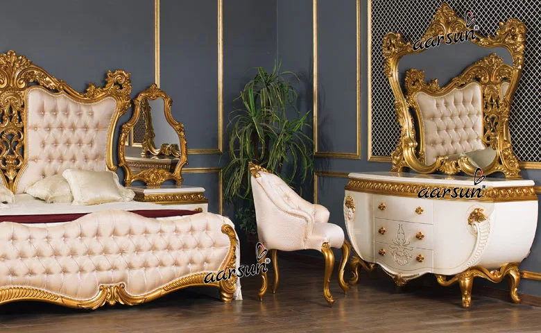 Antique Classic Bedroom Set view 3