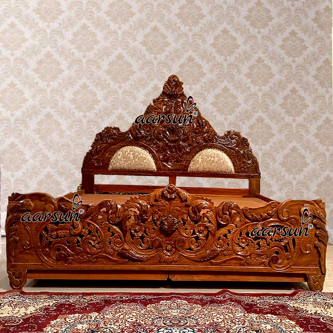 Bed Design Sheesham Wood