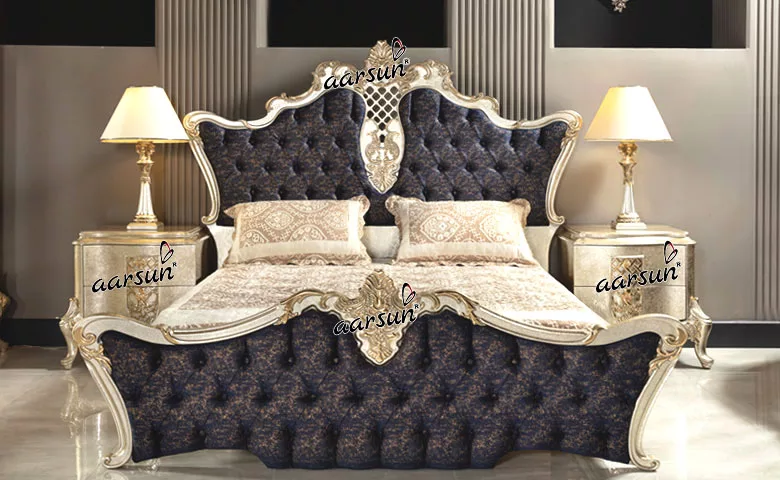 Chennai Bed cot design bedroom Set Royal Furniture view 4