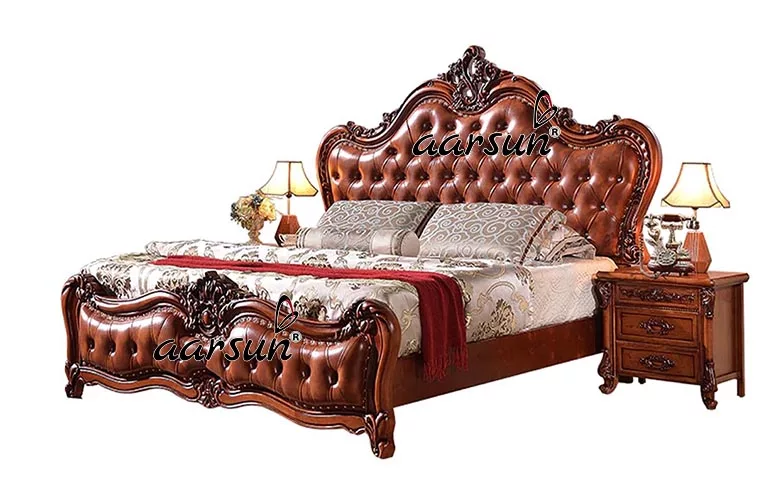 Classic Indian Style Bed Wooden