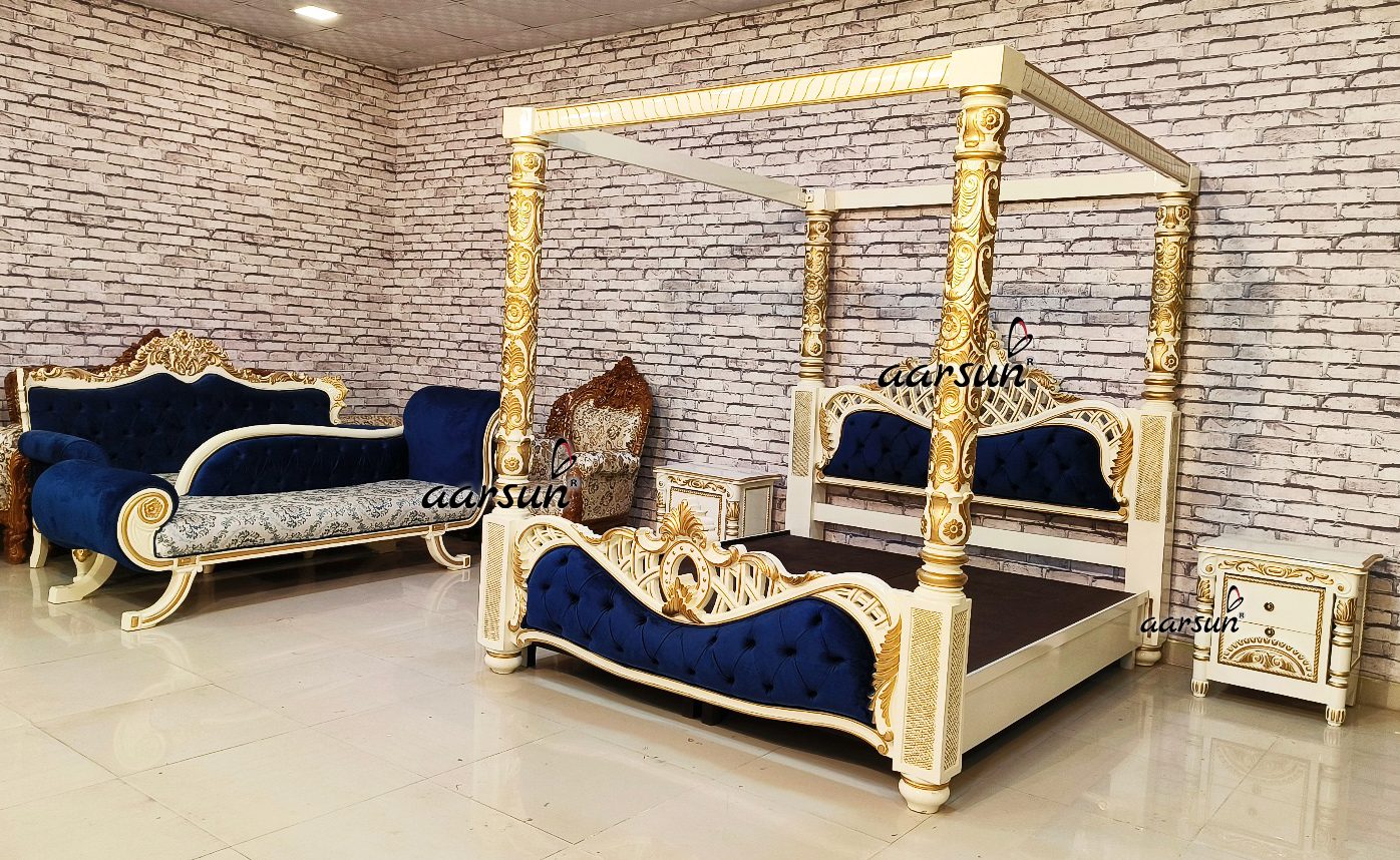 Complete Bedroom Furniture in Teak Wood view 11