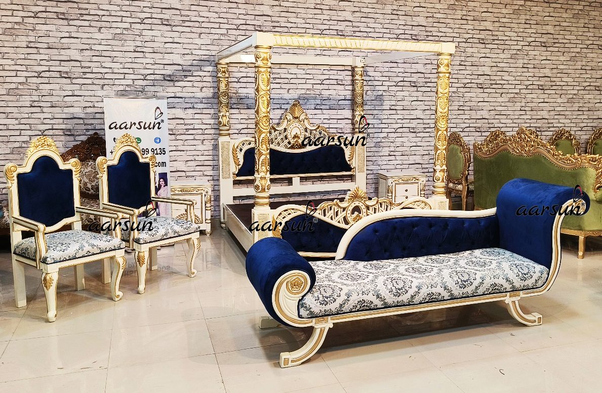 Complete Bedroom Furniture in Teak Wood view 5
