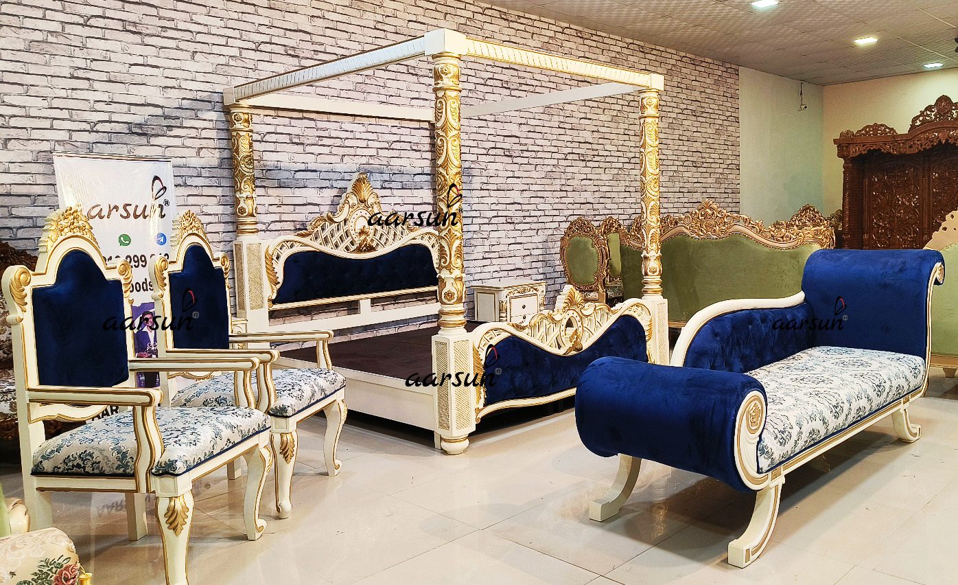 Complete Bedroom Furniture in Teak Wood view 6