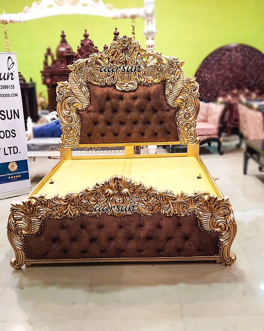 Designer Queen Size Bed view 3