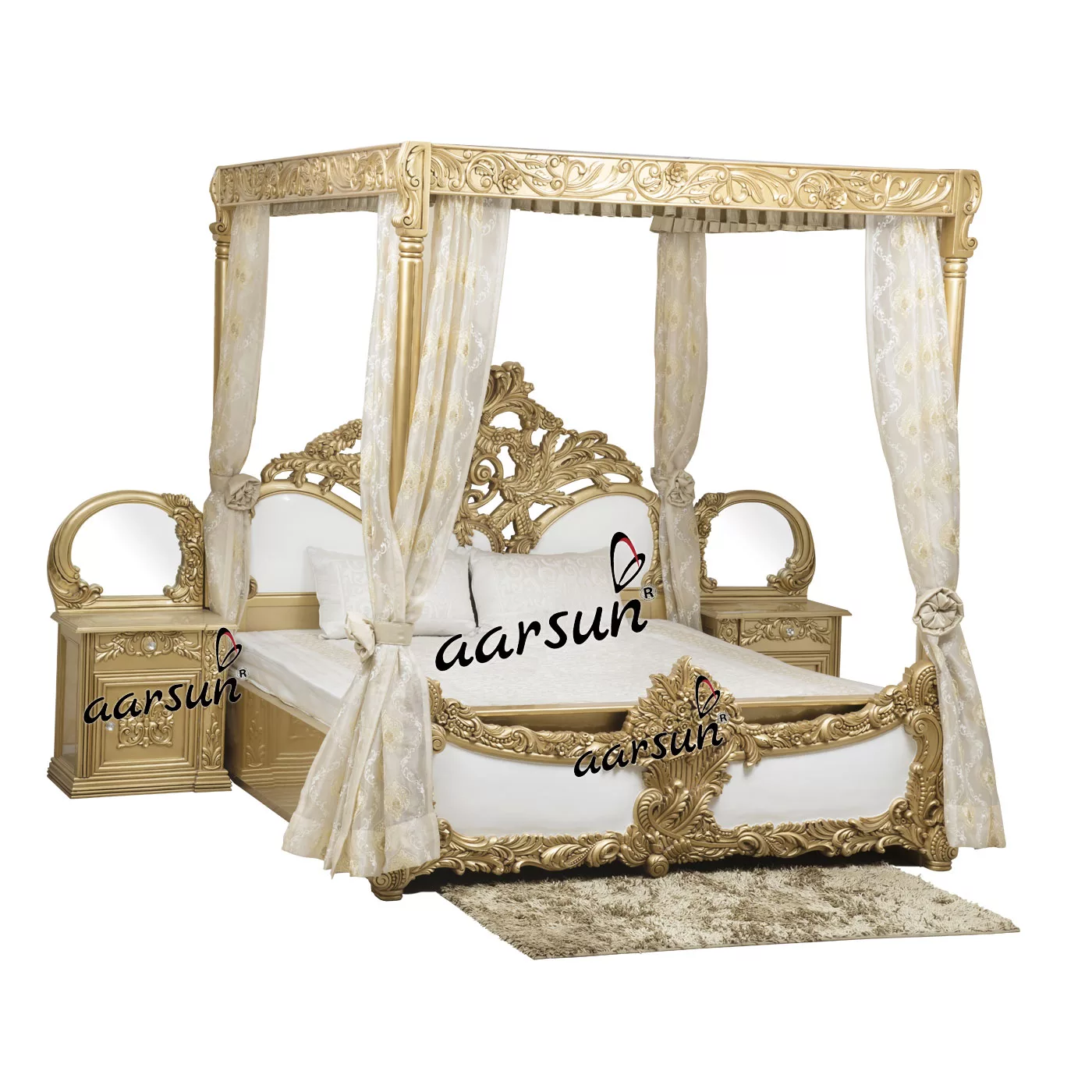 Gold Polish Poster Bed