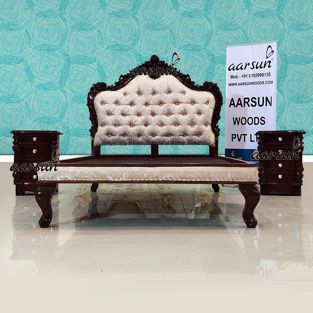 Handcrafted Wooden Bed / Diwan for Home