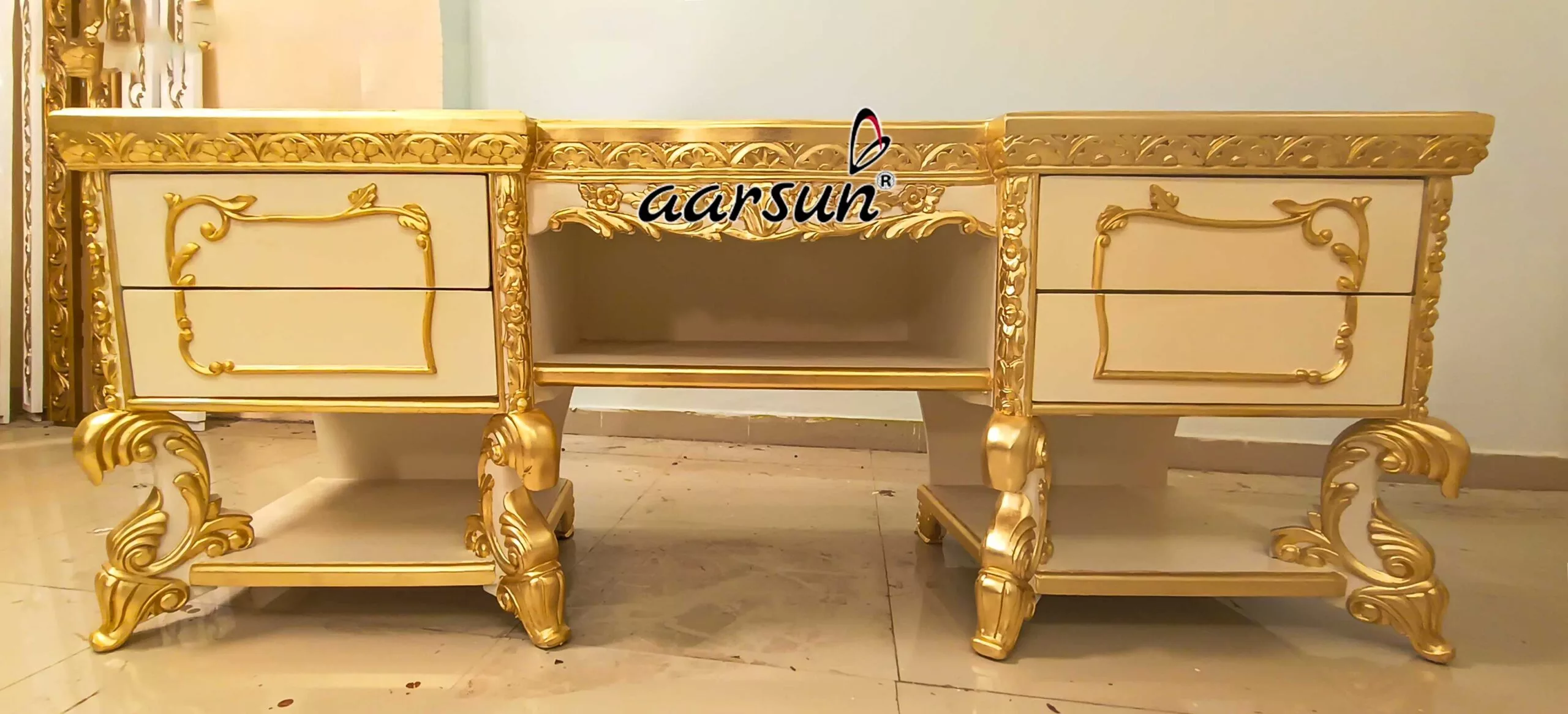 Handmade Unique Wooden Bed Design view 5