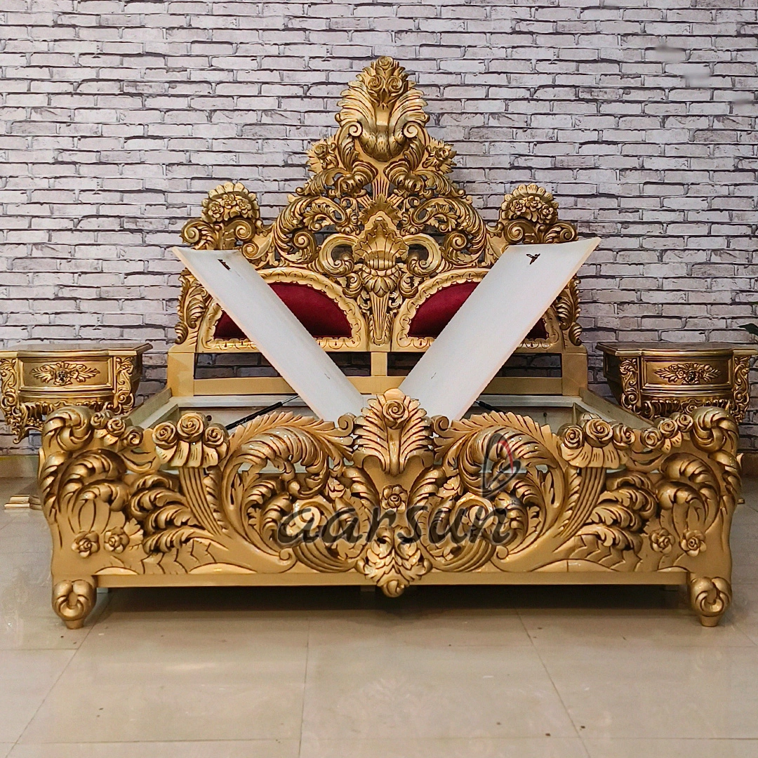 King Size Bed with Royal Finish view 5