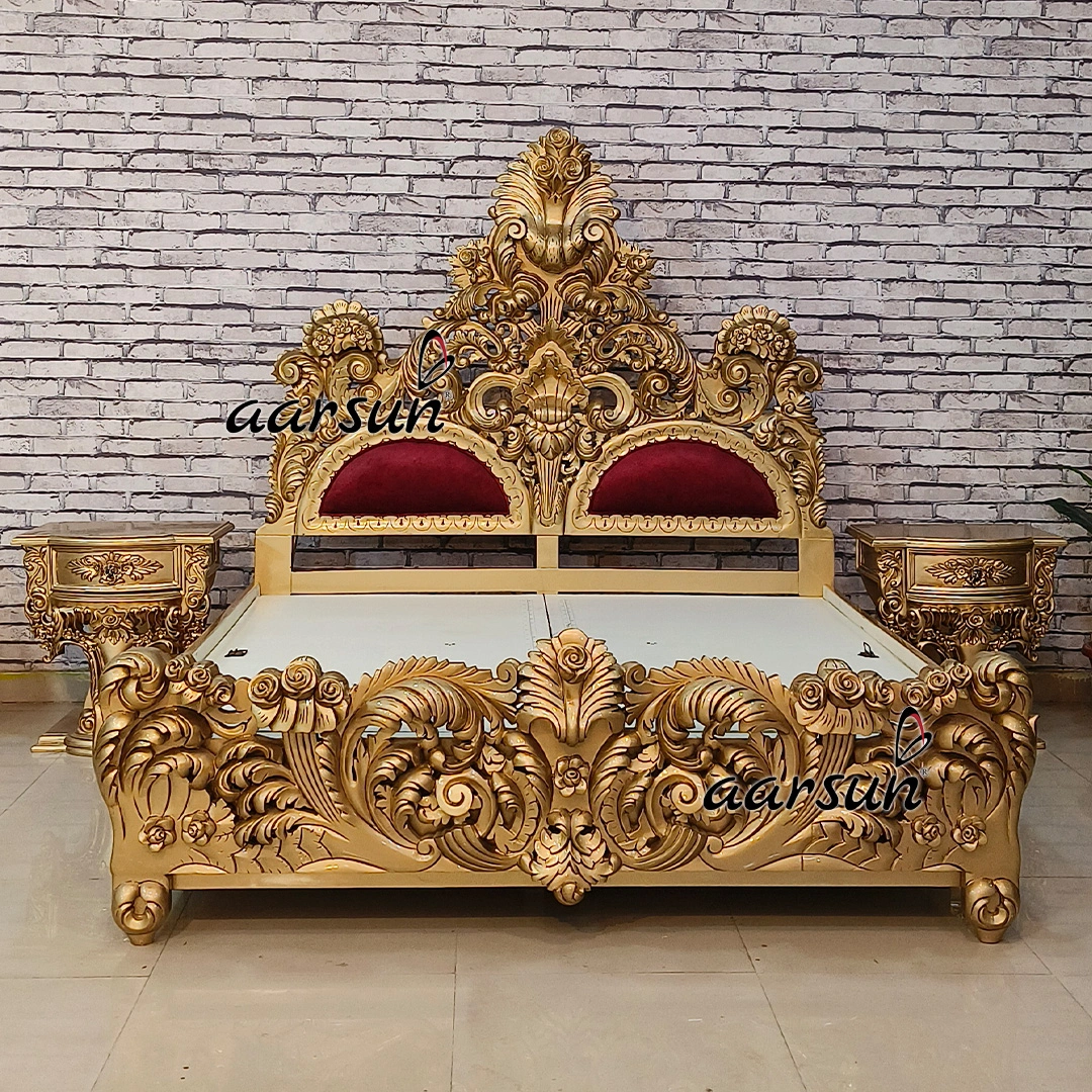 King Size Bed with Royal Finish view 6