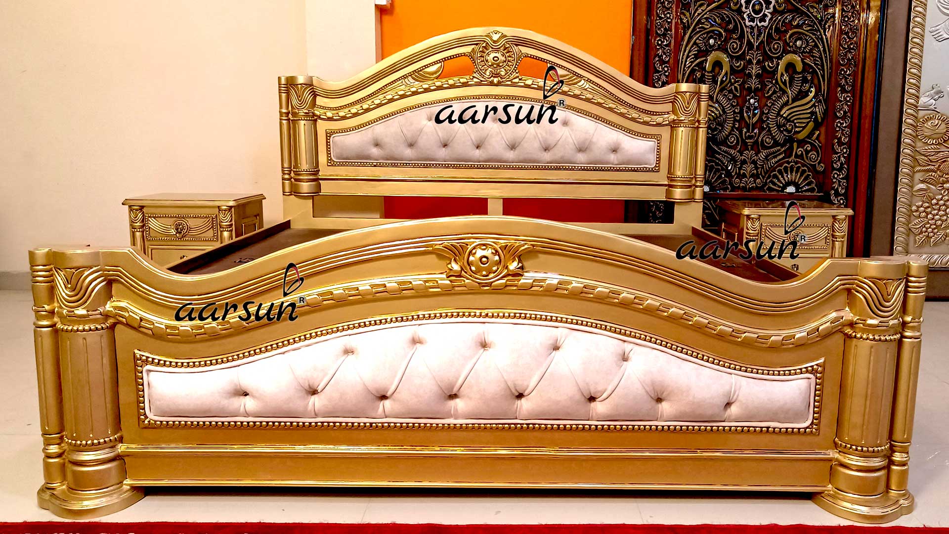 King Size Luxury Bed view 3