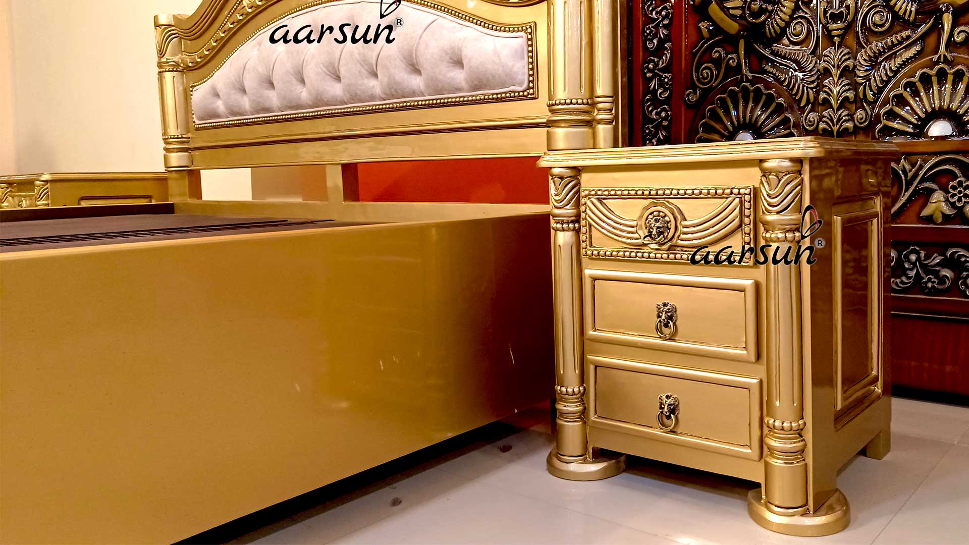 King Size Luxury Bed view 5