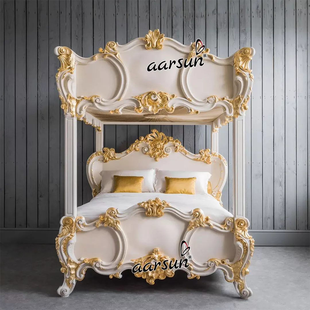 Luxury 4 Poster Bunk Bed view 3