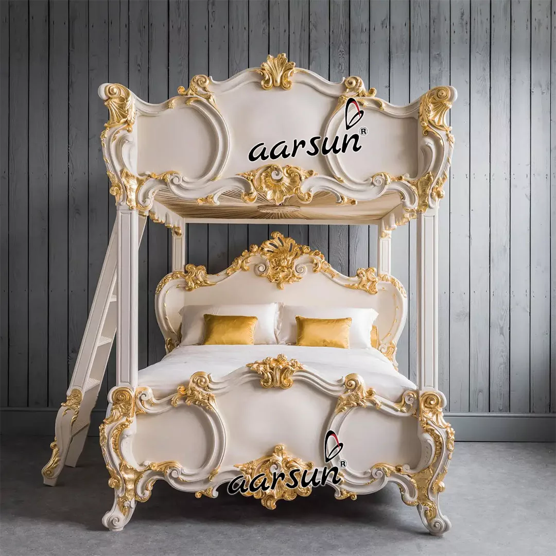 Luxury 4 Poster Bunk Bed view 4