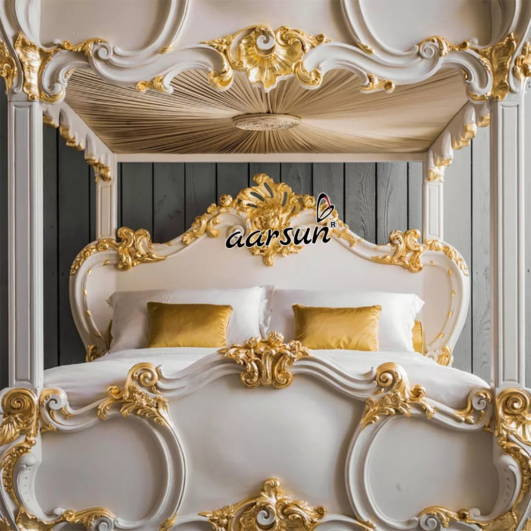 Luxury 4 Poster Bunk Bed view 5