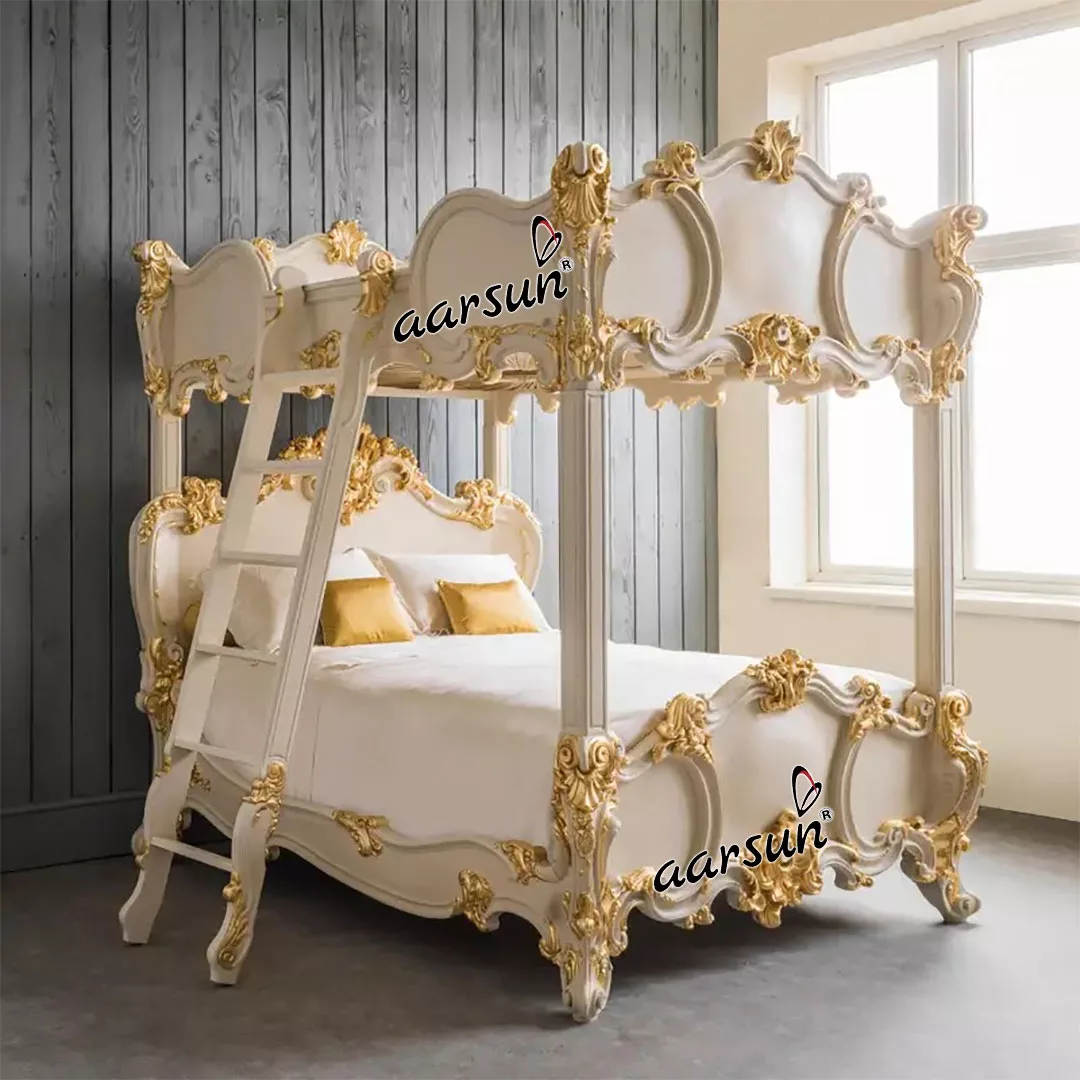 Luxury 4 Poster Bunk Bed view 6