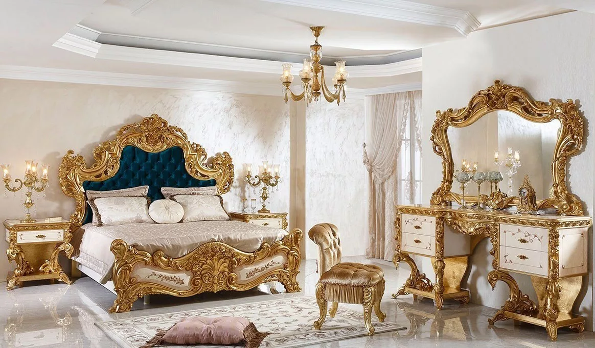 Luxury Bedroom Furniture Gold