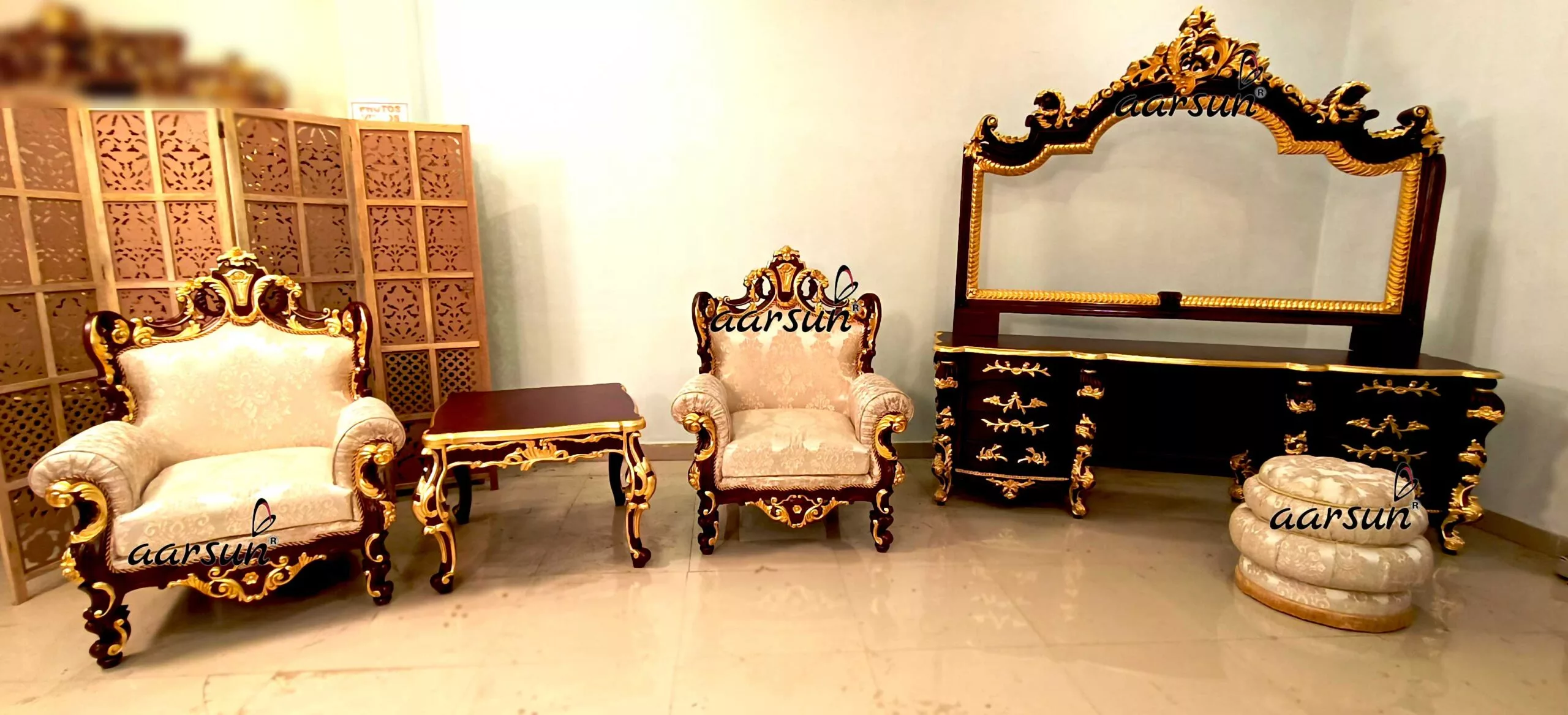 Luxury Bedroom Furniture Set view 3