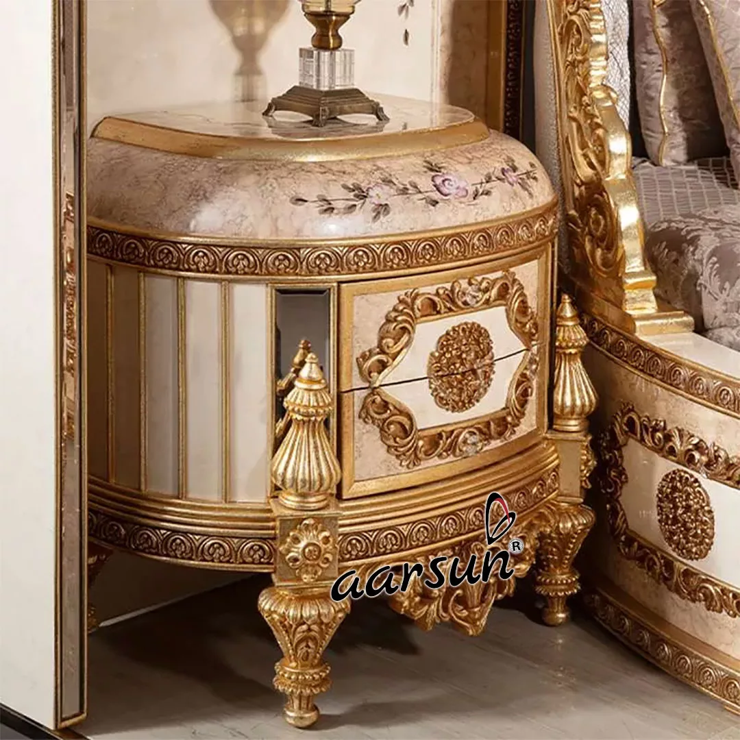 Luxury Round Bed Furniture view 4