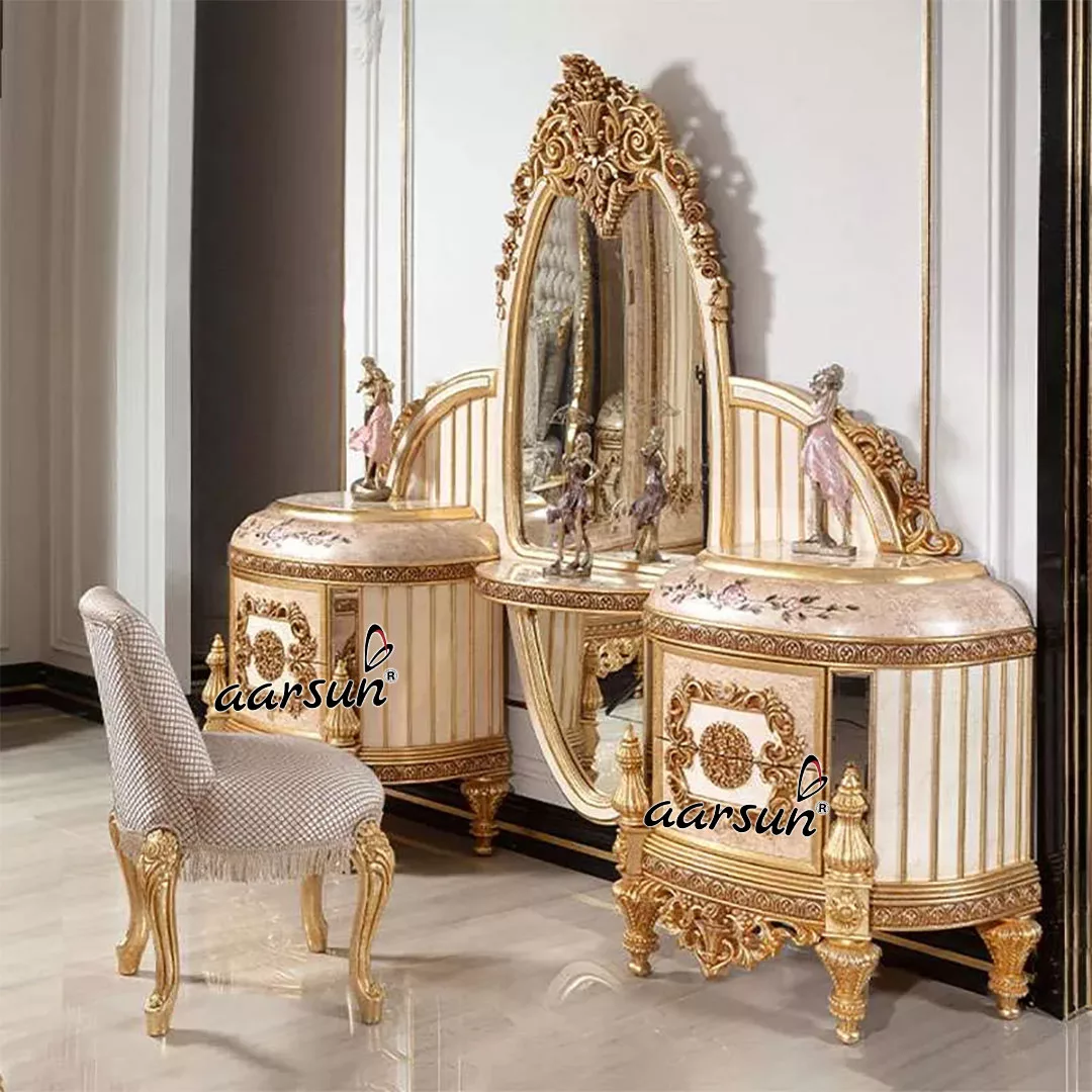 Luxury Round Bed Furniture view 5