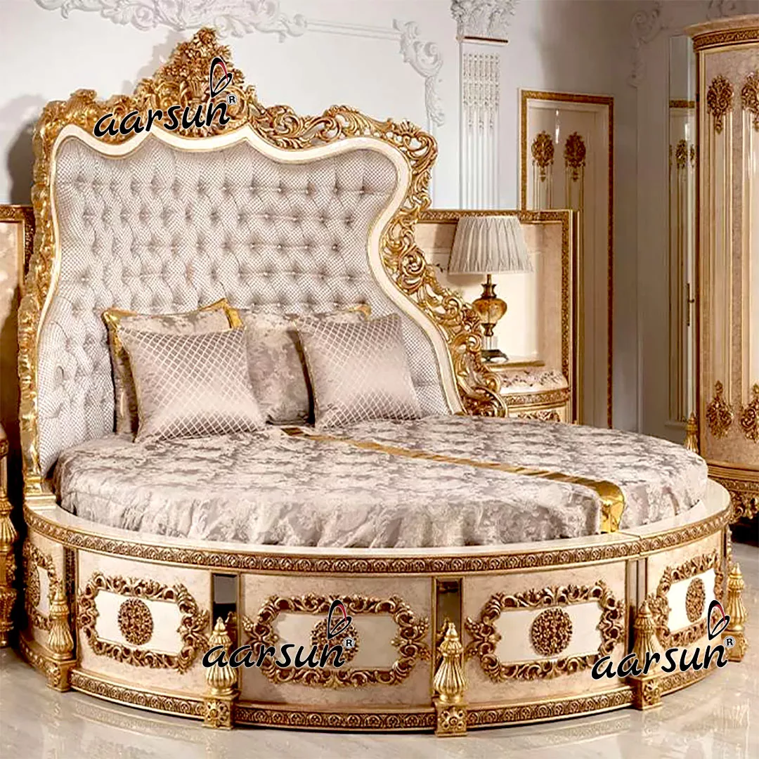 Luxury Round Bed Furniture