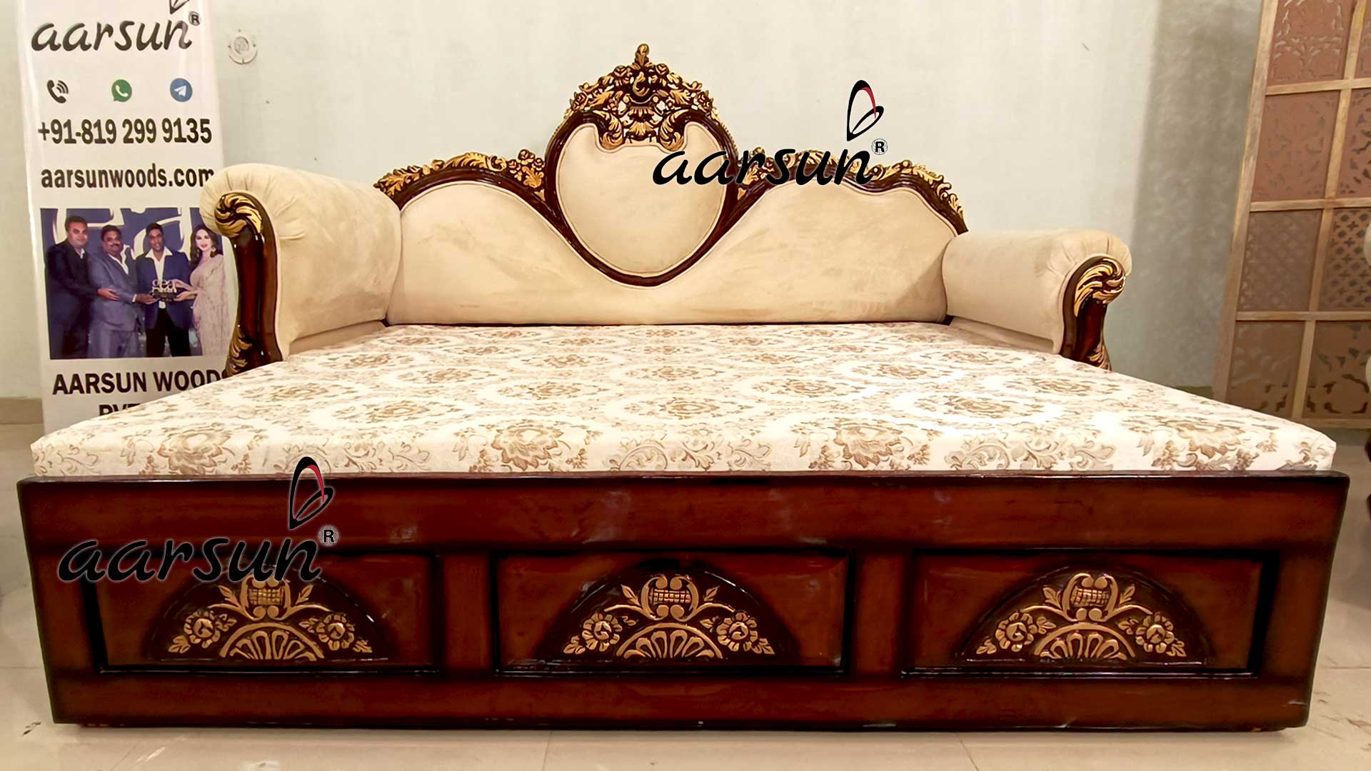Luxury Sofa Cum Bed view 3