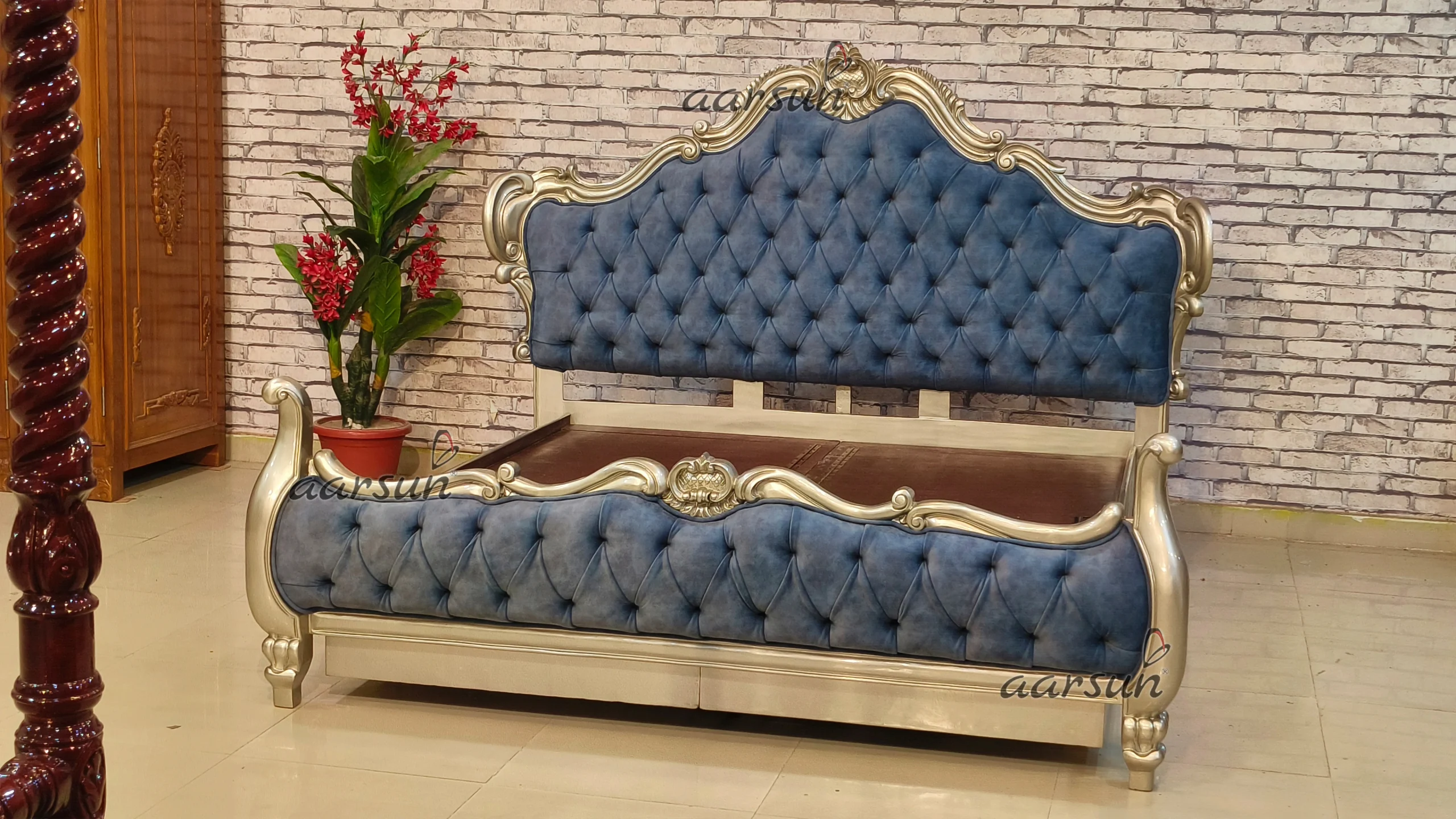 Masterfully Designed- King Size Bed view 3