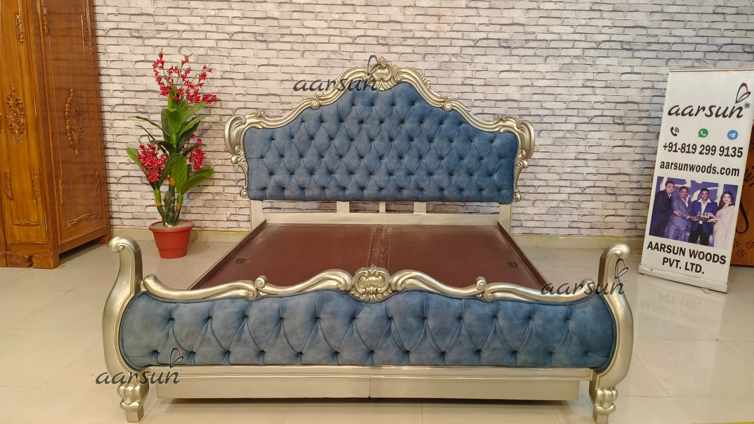 Masterfully Designed- King Size Bed view 5