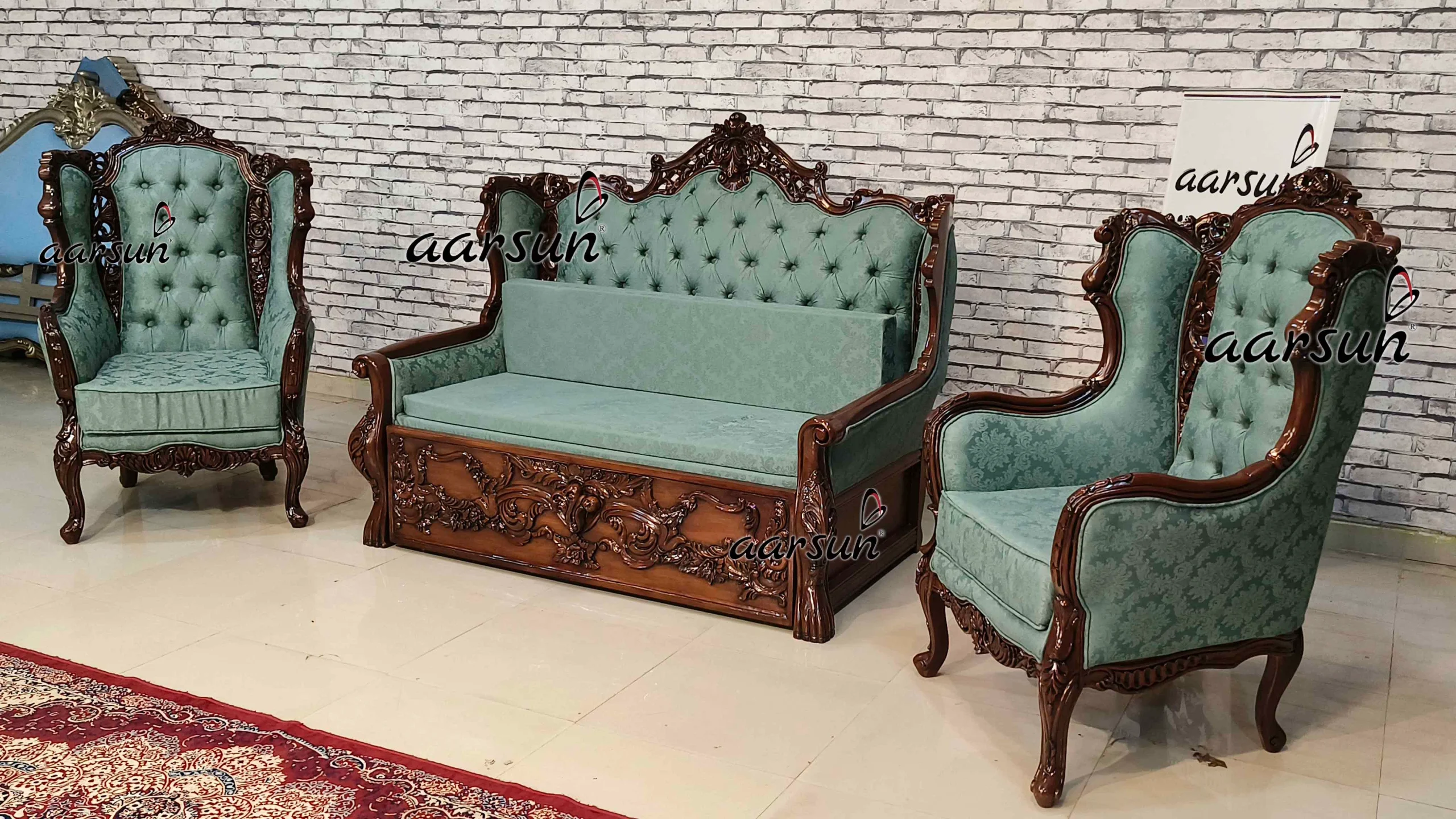 Premium Quality Handcrafted Sofa Cum Bed view 5