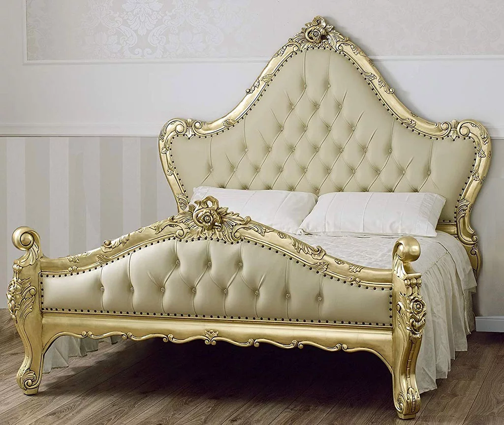 Queen Size Bed Top Design view 3
