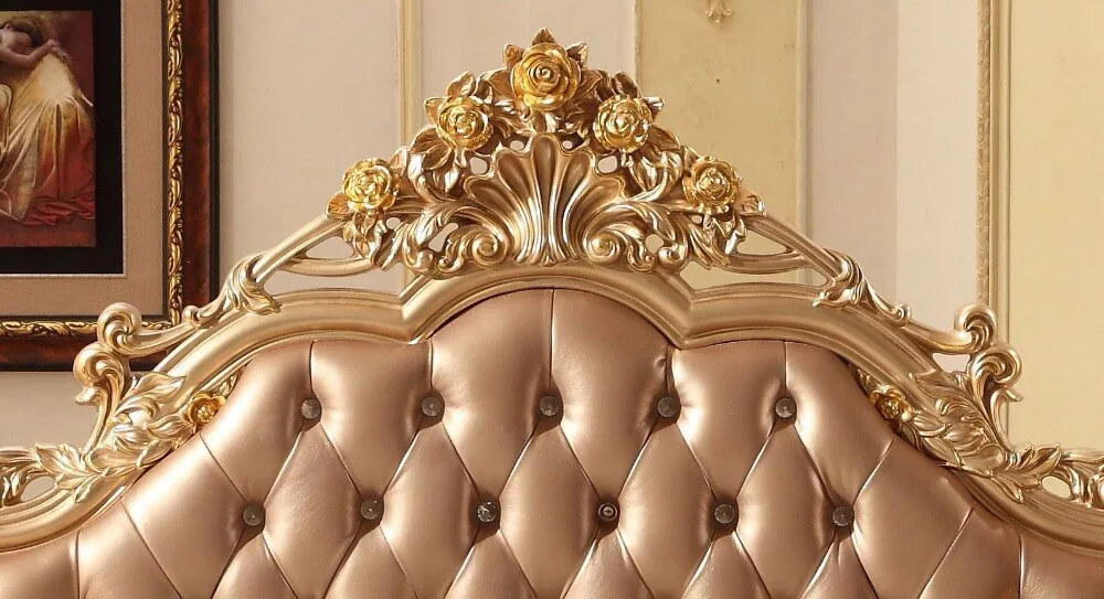 Royal Finish Wooden Bed view 3