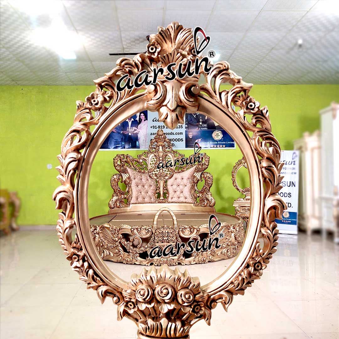 Royal Round Bed Top Luxury view 3