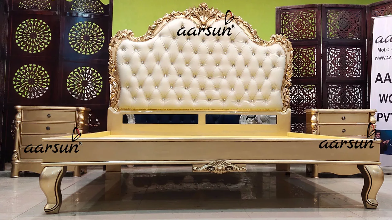 Royal Style Platform Bed Factory price view 3