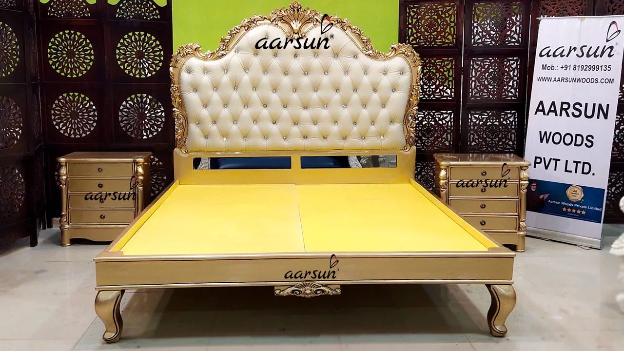 Royal Style Platform Bed Factory price view 4