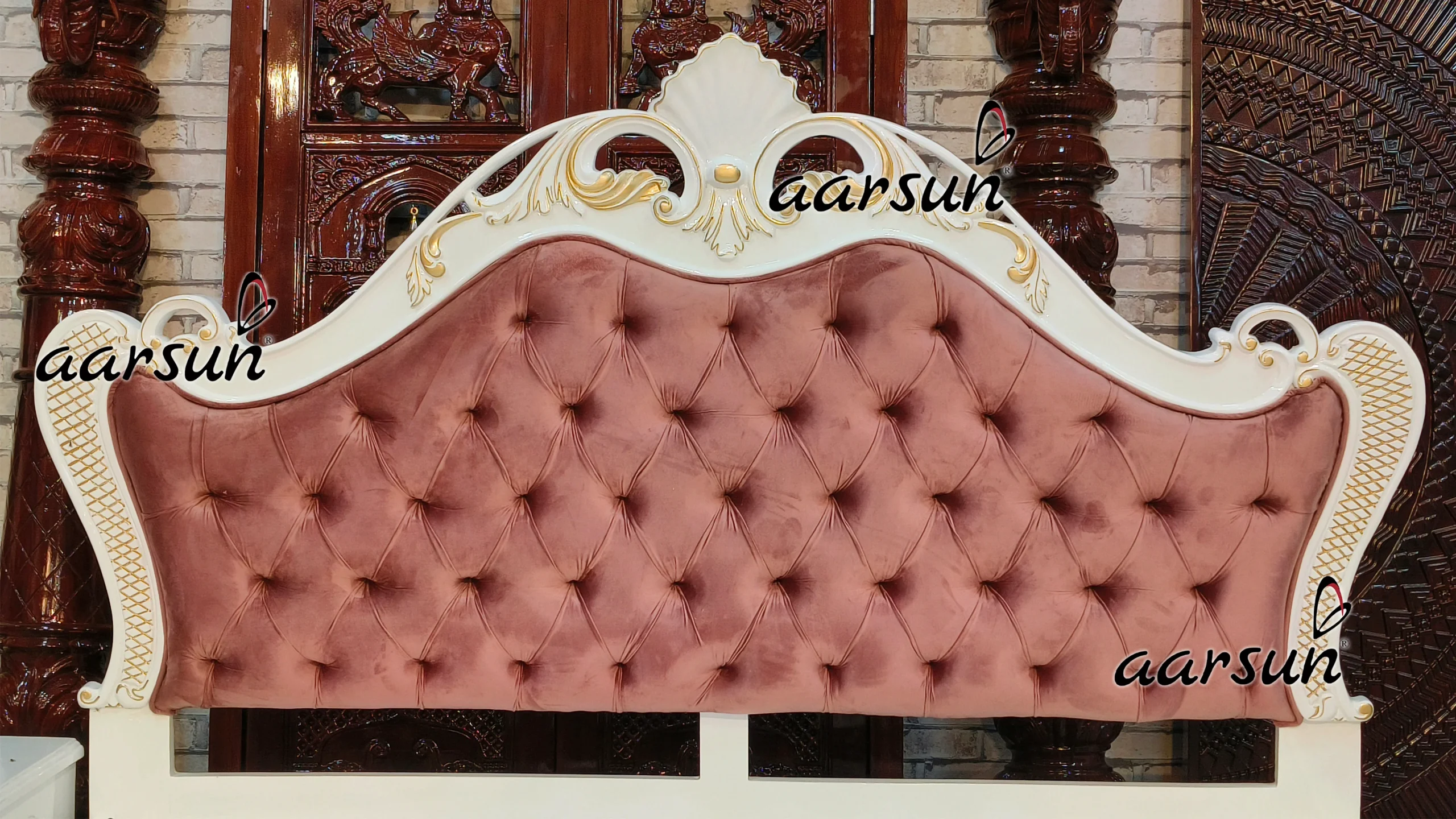 Royal Wooden Bed view 3