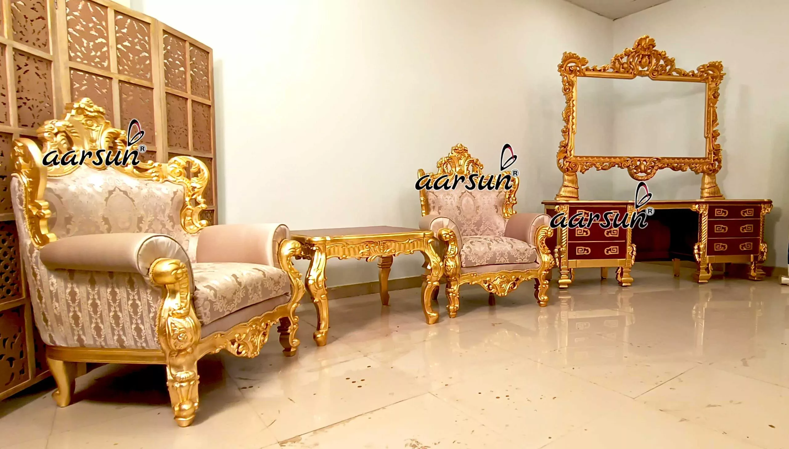 Ultra Luxury Bedroom Furniture Set view 3