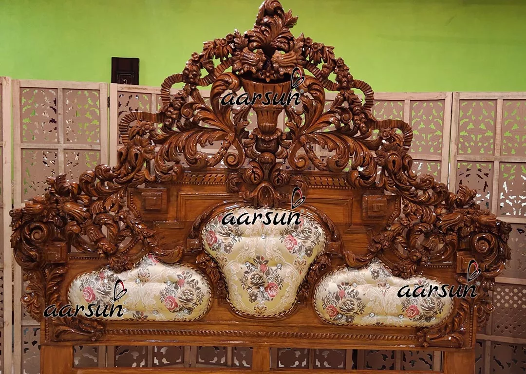 Unique Wooden Bed design view 4