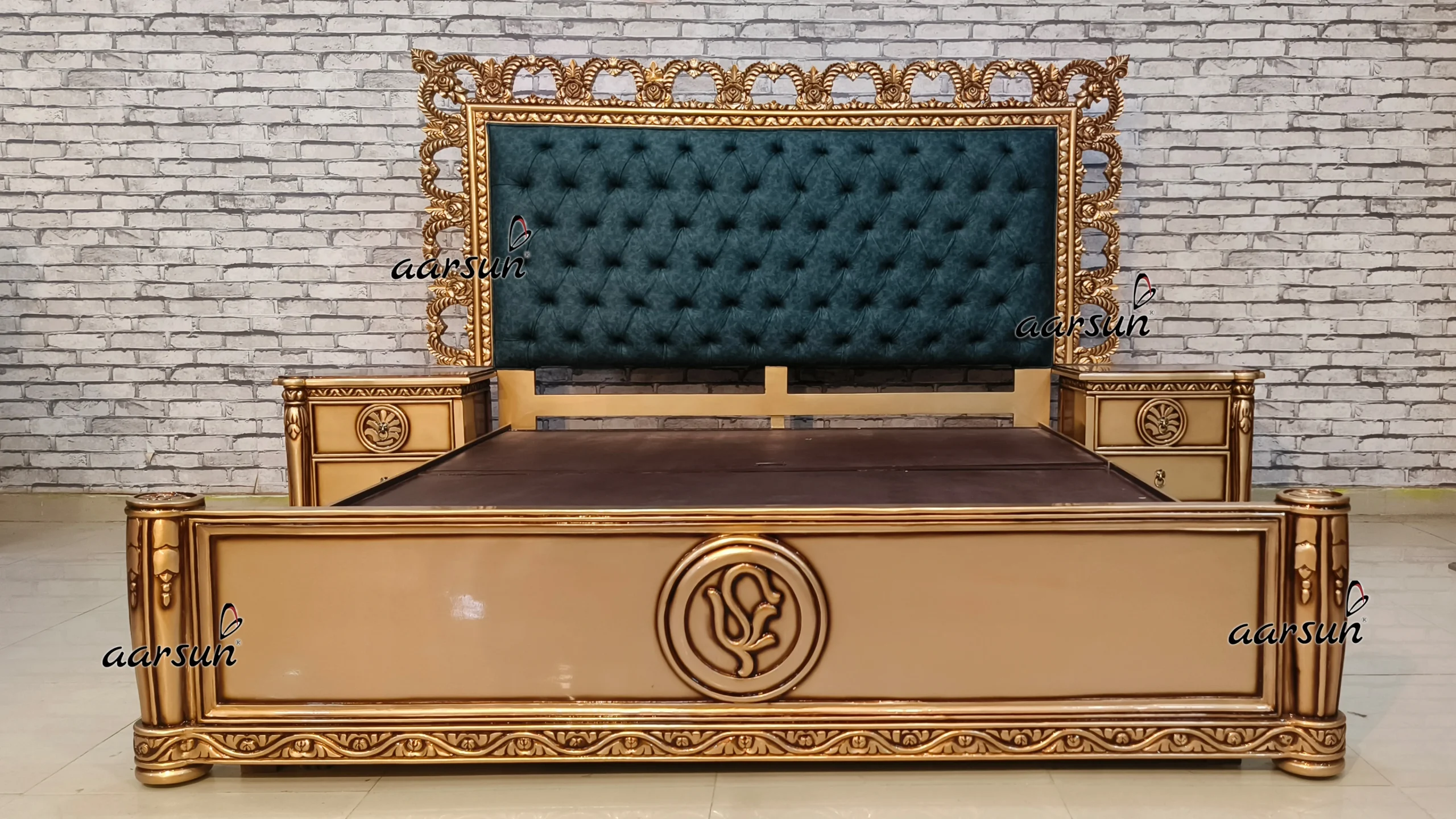 Unique bed design with 2 different storage view 5