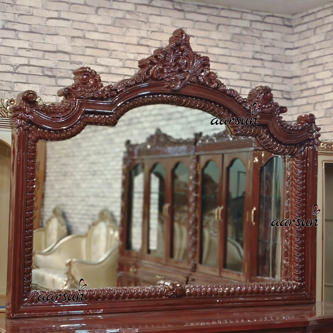 Vintage Style Wooden Bedroom Furniture Set view 11