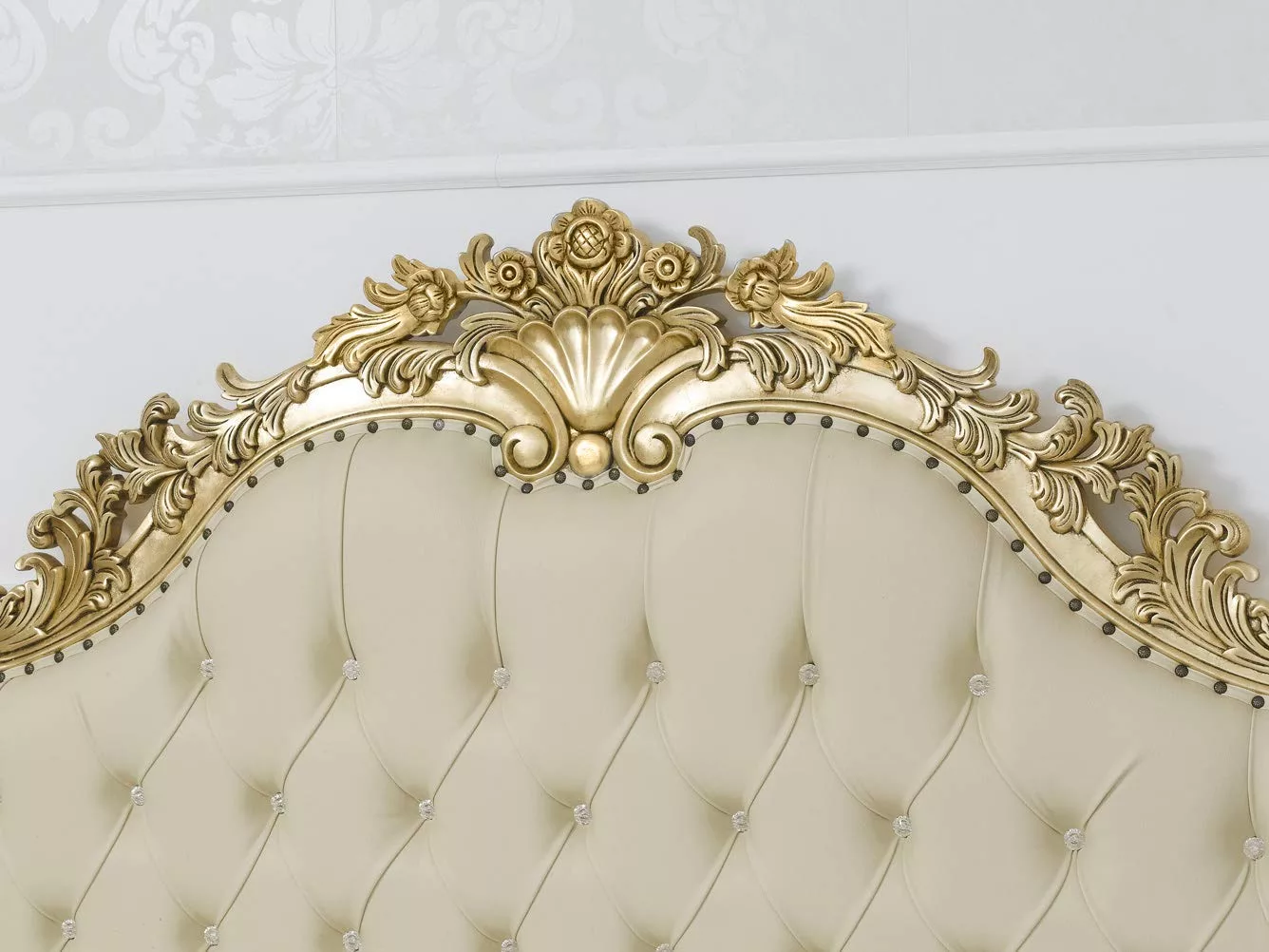 Wooden Antique Style Bed for home view 3