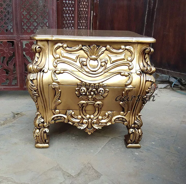Wooden Maharaja Bed Design view 6