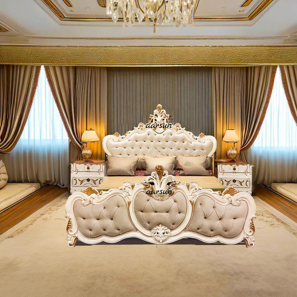Wooden Royal Bedroom Set